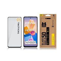 Tactical Glass Shield 5D for Infinix Hot 40i Black цена и информация | Защитные пленки для телефонов | hansapost.ee