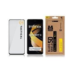 Tactical Glass Shield 5D for Infinix Smart 8 Black цена и информация | Защитные пленки для телефонов | hansapost.ee