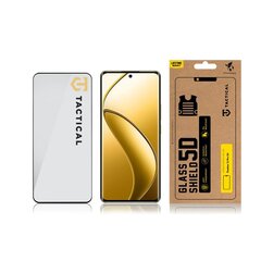 Tactical Glass Shield 5D for Realme 12 Pro 5G|12 Pro+ 5G Black цена и информация | Защитные пленки для телефонов | hansapost.ee