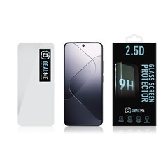 OBAL:ME 2.5D Glass Screen Protector for Xiaomi 14 Clear цена и информация | Защитные пленки для телефонов | hansapost.ee