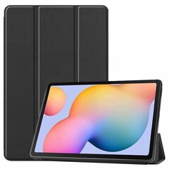 Чехол "Smart Leather" Samsung T730/T736 Tab S7 FE 12.4 2021 черный цена и информация | Чехлы для планшетов и электронных книг | hansapost.ee