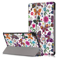 Telefoniümbris Smart Leather Samsung X200/X205 Tab A8 10.5 2021 butterfly price and information | Tablet cases and covers | hansapost.ee