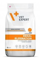 Vet Expert Veterinary Diet Dog Renal Elimination с рисом, 8 кг цена и информация | Сухой корм для собак | hansapost.ee