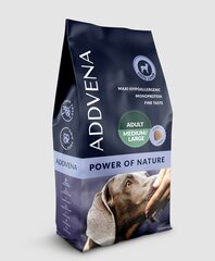 Addena Power of Nature Adult Medium&Large koos lambaga, 10 kg hind ja info | Koerte kuivtoit ja krõbinad | hansapost.ee