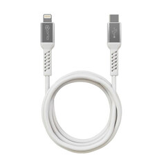 prio Charge &amp; Sync USB C to Lightning Cable MFi certified 2m white цена и информация | Borofone 43757-uniw | hansapost.ee