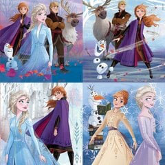 Головоломка Frozen II, 4 шт. цена и информация | Пазлы | hansapost.ee