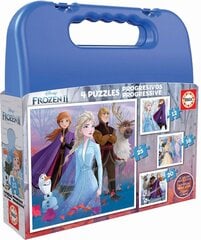 Головоломка Frozen II, 4 шт. цена и информация | Пазлы | hansapost.ee