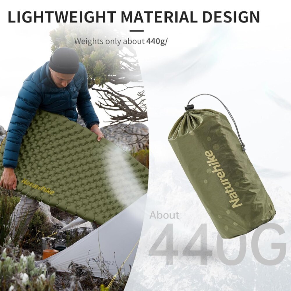 Täispuhutav matt Naturehike R 3,5, 183x58x7 cm hind ja info | Täispuhutavad madratsid ja mööbel | hansapost.ee