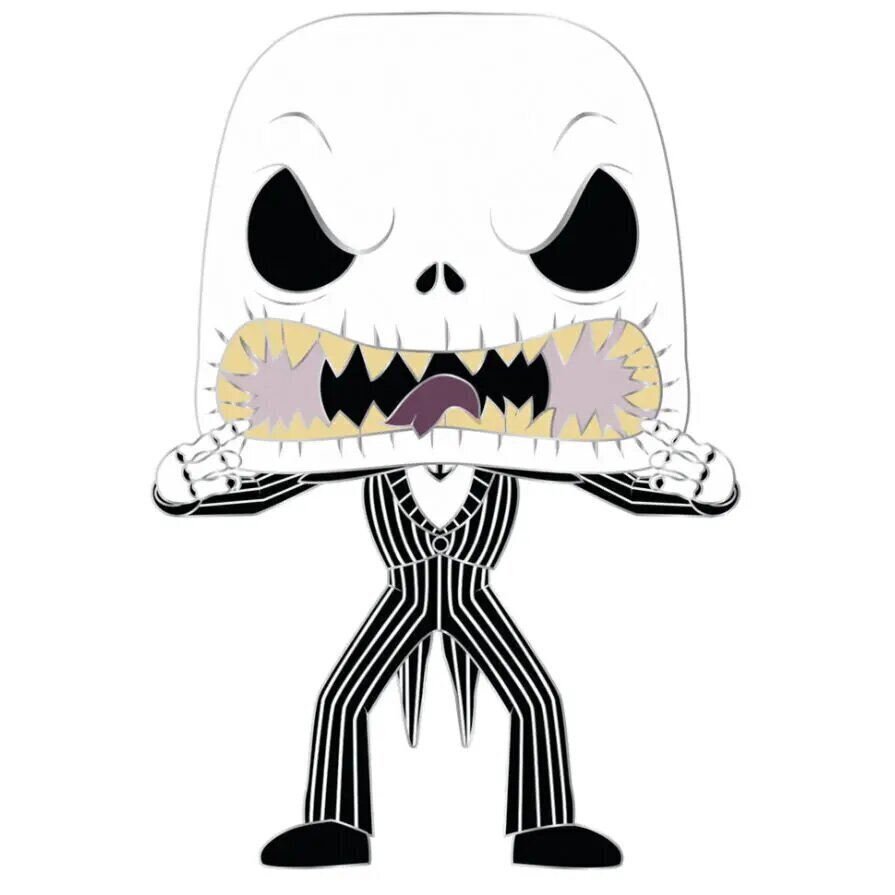 Disney Nightmare Before Christmas Jack Skellington Suur emailiga POP Pin 10cm цена и информация | Fännitooted mänguritele | hansapost.ee