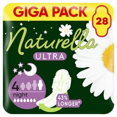 Hügieenilised padjad Naturella Ultra Night, 28 tk hind ja info | Tampoonid, hügieenisidemed ja menstruaalanumad | hansapost.ee