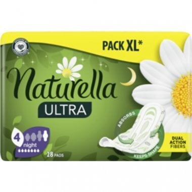 Hügieenilised padjad Naturella Ultra Night, 28 tk hind ja info | Tampoonid, hügieenisidemed ja menstruaalanumad | hansapost.ee