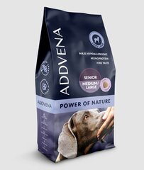 Addena Power of Nature Senior Medium&Large koos lambaga, 10 kg hind ja info | Koerte kuivtoit ja krõbinad | hansapost.ee