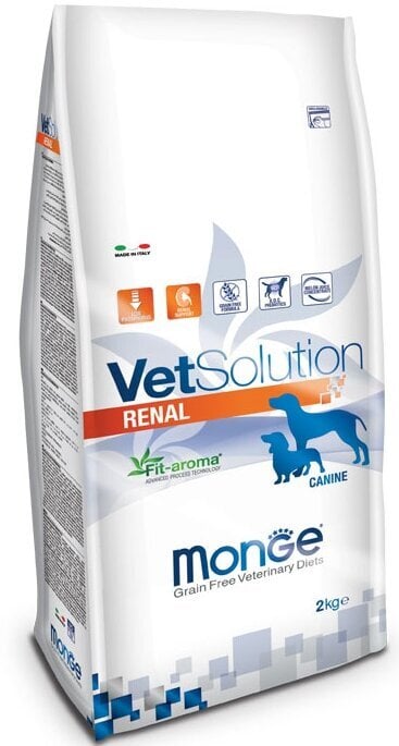 Monge Vet Solution Dog Renal, 12 kg hind ja info | Koerte kuivtoit ja krõbinad | hansapost.ee