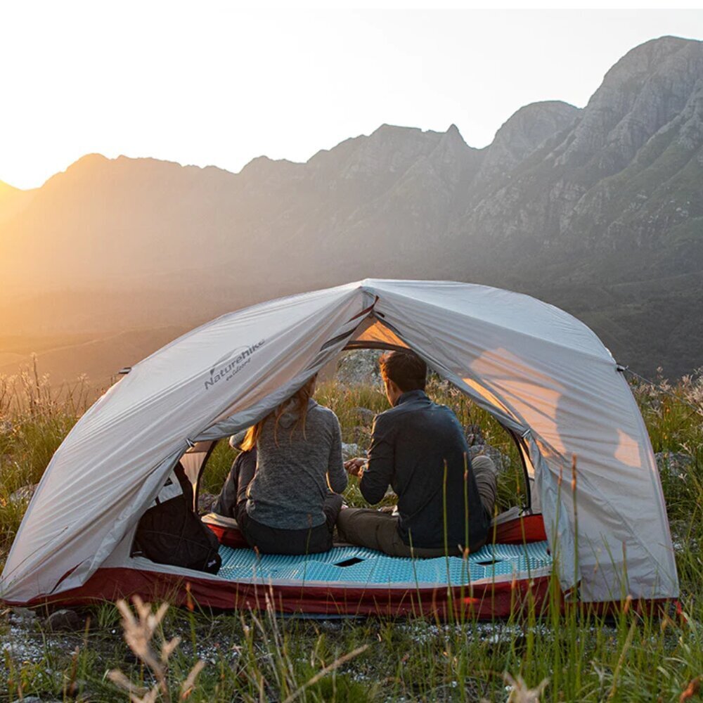 2-kohaline ülikerge telk mattidega Naturehike Star-River, roheline цена и информация | Telgid | hansapost.ee