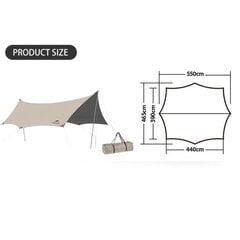 Varikatus Naturehike Glacier 550 x 470 cm hind ja info | Telgid | hansapost.ee