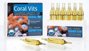 Витаминный комплекс для рифовых аквариумов Prodibio Coral Vits, 12 штук цена и информация | Аквариумы и оборудование | hansapost.ee