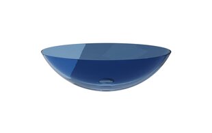 Praustuvas Besco Anya Blue Wave, 50 cm, su chrome sifonu цена и информация | Раковины | hansapost.ee