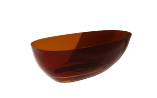 Vonia Besco Xara Earth Rust, 160 x 75 cm, su chrome sifonu цена и информация | Ванны | hansapost.ee