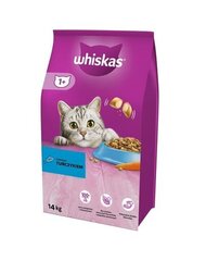 Whiskas Adult с тунцом и овощами, 14 кг цена и информация | Сухой корм для кошек | hansapost.ee