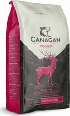 Canagan Country Game koos pardiga, 2 kg hind ja info | Koerte kuivtoit ja krõbinad | hansapost.ee