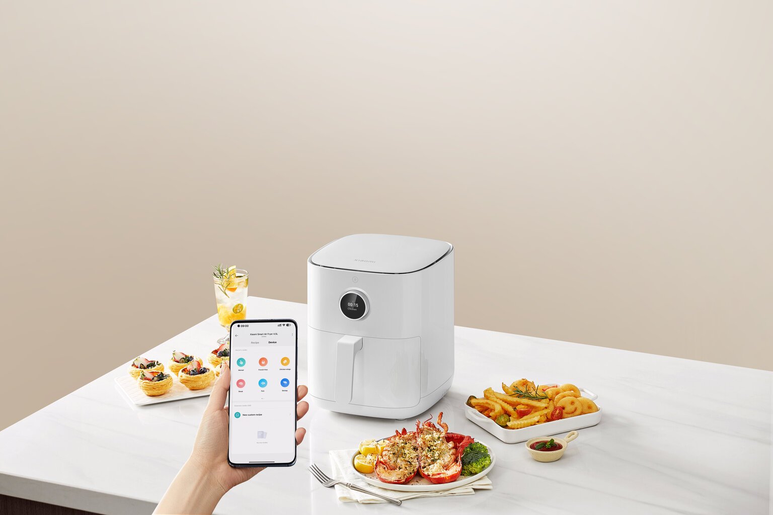 Xiaomi Smart Air Fryer 55022 hind ja info | Kuumaõhufritüürid ja fritüürid | hansapost.ee