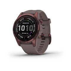 Kahjustatud pakendiga toode. Garmin fēnix® 7S Sapphire Solar Dark Bronze Titanium/Shale Grey hind ja info | Mobiiltelefonid, foto- ja videotooted defektiga pakendis | hansapost.ee