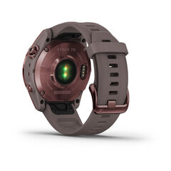 Kahjustatud pakendiga toode. Garmin fēnix® 7S Sapphire Solar Dark Bronze Titanium/Shale Grey hind ja info | Mobiiltelefonid, foto- ja videotooted defektiga pakendis | hansapost.ee