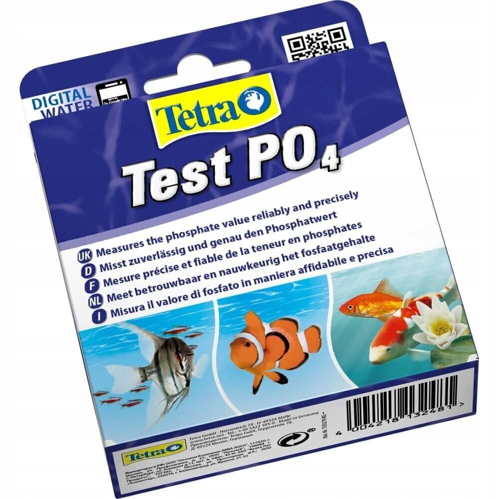 Fosfaadi test Tetra Test PO4, 1 tk hind ja info | Akvaariumid ja lisatarvikud | hansapost.ee