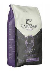 Canagan Dog Senior Light Free-Range Chicken koos kanaga, 6 kg hind ja info | Koerte kuivtoit ja krõbinad | hansapost.ee