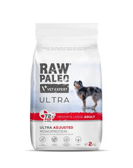 Paw Paleo Ultra Medium&Large Adult koos veiselihaga, 2 kg hind ja info | Koerte kuivtoit ja krõbinad | hansapost.ee