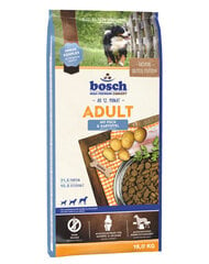 Bosch Adult koos kala ja kartuliga, 15 kg hind ja info | Koerte kuivtoit ja krõbinad | hansapost.ee