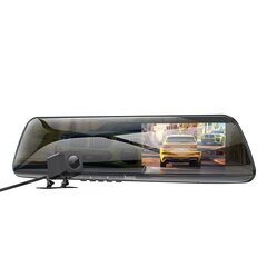 Автомобильный видеорегистратор Hoco DV4 Dual Channel Rearview Mirror Driving Recorder цена и информация | Видеорегистраторы | hansapost.ee