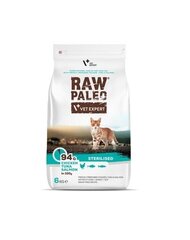 VetExpert Raw Paleo для стерилизованных кошек с курицей, тунцом и лососем, 6 кг цена и информация | Сухой корм для кошек | hansapost.ee