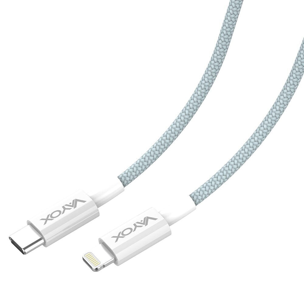 USB-C - Lightning 20W 3A 1m premium liinikaabel VA0106 Vayox цена и информация | Juhtmed ja kaablid | hansapost.ee