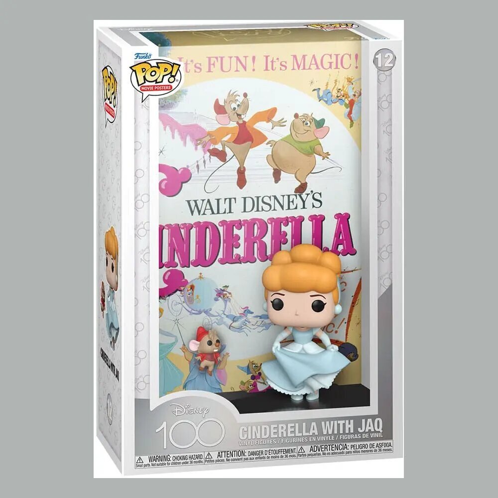 Disney 100. aastapäeva POP! Filmiplakat ja kuju Tuhkatriinu 9 cm цена и информация | Seinapildid | hansapost.ee