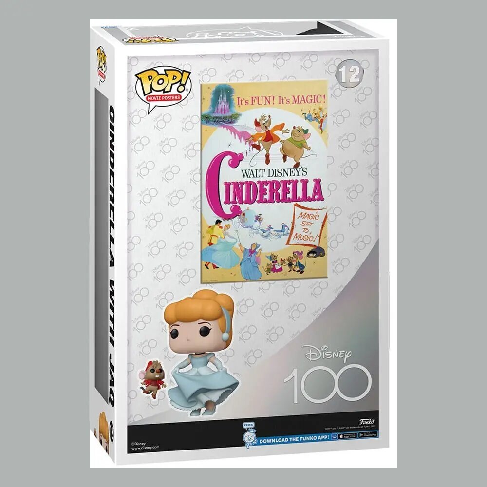 Disney 100. aastapäeva POP! Filmiplakat ja kuju Tuhkatriinu 9 cm hind ja info | Seinapildid | hansapost.ee