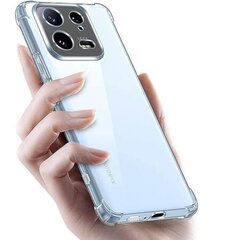 Telefoniümbris Xiaomi 13, anti-shock 1,5mm läbipaistev tugevdatud nurkadega цена и информация | Чехлы для телефонов | hansapost.ee