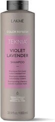 Šampoon värvitud juustele Lakmé Teknia Color Refresh Violet Lavender, 1000 ml hind ja info | Šampoonid | hansapost.ee