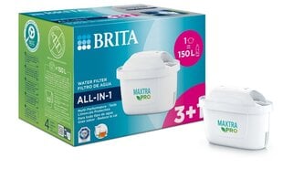 Brita MXpro All-In-1, 3+1 hind ja info | Veefilterkannud ja veefiltrid | hansapost.ee