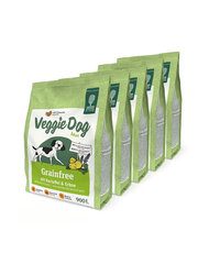 Green Petfood VeggieDog Grainfree Adult, 5x900 g price and information | Koerte kuivtoit ja krõbinad | hansapost.ee