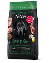 Fitmin dog For Life Lamb&Rice, 13 кг цена и информация | Сухой корм для собак | hansapost.ee