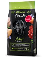 Собака Fitmin For Life для взрослых с домашней птицей, 13 кг цена и информация | Сухой корм для собак | hansapost.ee