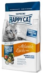 Happy Cat Fit & Well Adult Атлантик-Лахс, 4 кг цена и информация | Сухой корм для кошек | hansapost.ee