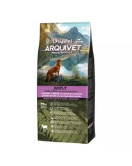 Arquivet Original Adult koos lambaga, 12 kg hind ja info | Koerte kuivtoit ja krõbinad | hansapost.ee