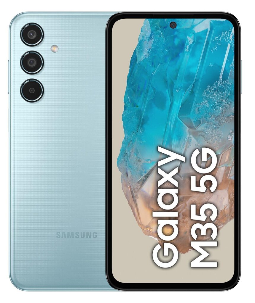 Samsung Galaxy M35 5G 6GB/128GB, helesinine цена и информация | Telefonid | hansapost.ee