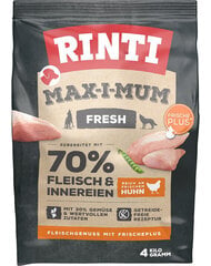 Rinti Max-i-mum koos pardiga, 4 kg hind ja info | Koerte kuivtoit ja krõbinad | hansapost.ee