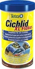 Корм для цихлид Tetra Cichlid XL Flakes, 1 л цена и информация | Корм для живой рыбы | hansapost.ee