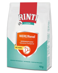 Rinti Canine Kidney/Renal koos kanaga, 4 kg hind ja info | Koerte kuivtoit ja krõbinad | hansapost.ee