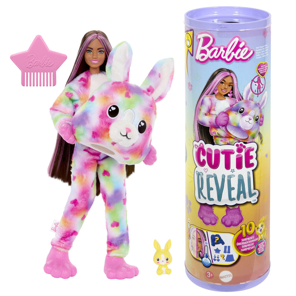 Barbie®️ Cutie Reveal unistuste seeria üllatusnukk Jänku HRK38 hind ja info | Mänguasjad tüdrukutele | hansapost.ee