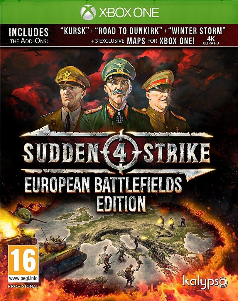 Xbox One mäng Sudden Strike 4: European Battlefields Edition цена и информация | Konsooli- ja arvutimängud | hansapost.ee